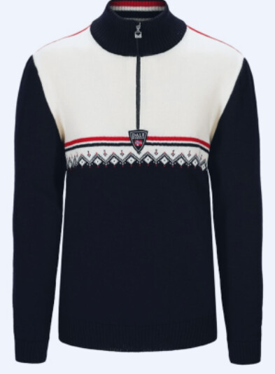 Lahti Masc Sweater XL Navy/Off White/Raspberry
