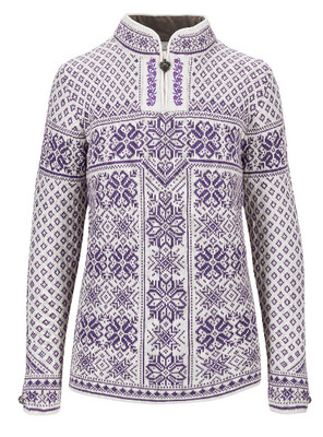 Peace Fem Sweater M Purple