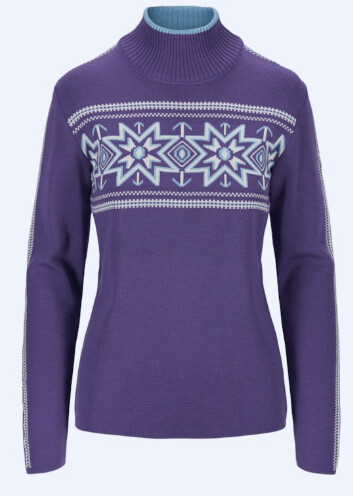 Tindefjell Fem Sweater S Purple