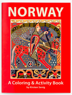 Norway Coloring/activity Book