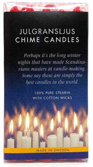 Chime Candles Red Pack Of 15