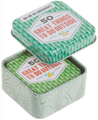 50 Great Things To Do Outside Pack Of 50 Cards