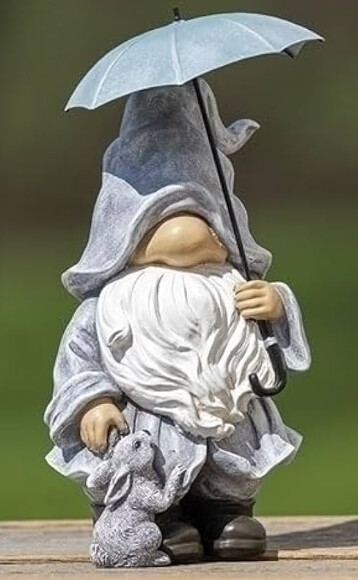 Roman Gnome W/Umbrella