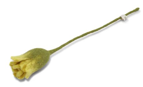 Felt Tulip Yellow