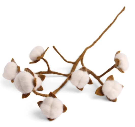 Felt Cotton Branch
