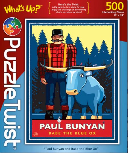 Puzzle Twist Paul Bunyan And Babe