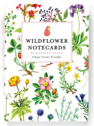 Wildflower Notecards By Kirsten