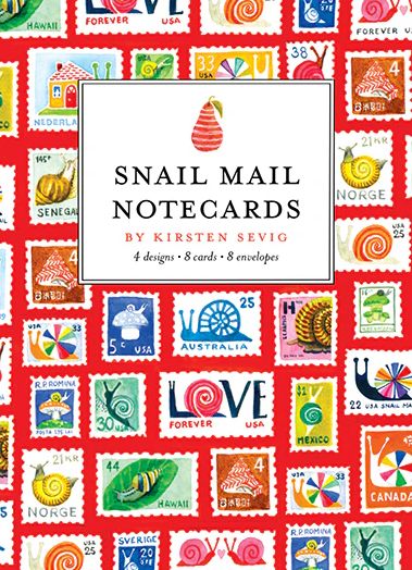 Notecards Snail Mail By Kirsten Sevig