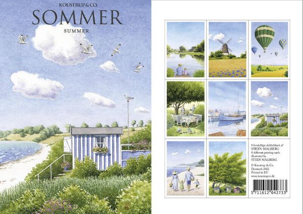 Notecards Summer 8PK