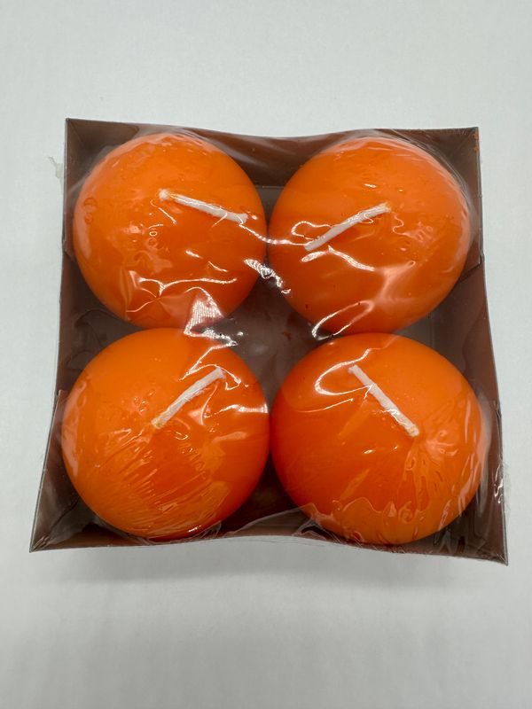 Logum-Orange Ball Candle