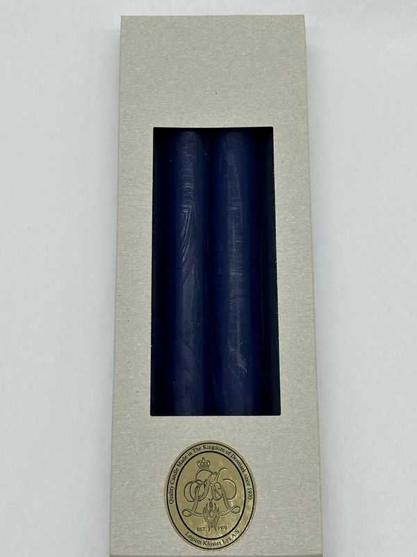 Logum Kloster Taper Candle Royal Blue