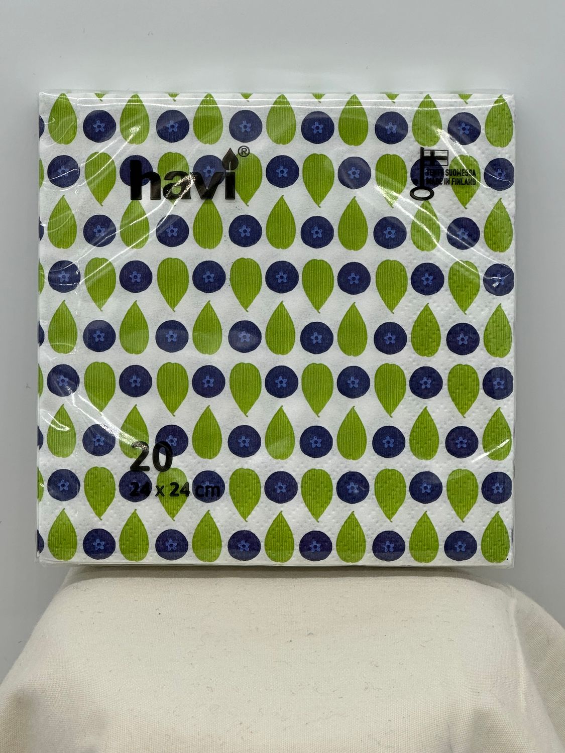 Napkin Cocktail Blueberry Patch