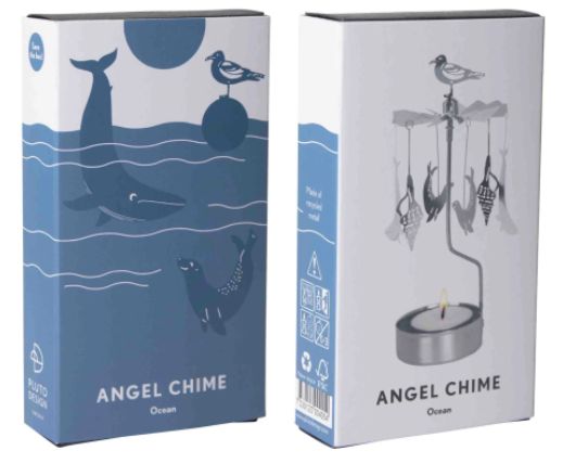 Anglaspel Rotary Candle Holder Ocean