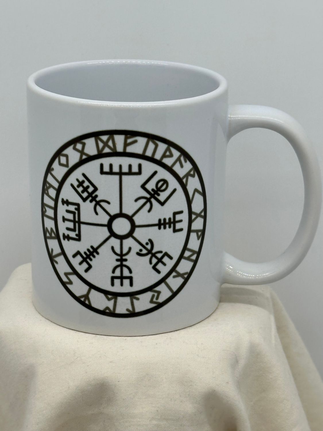 Coffee Cup Nordic Runes Talla