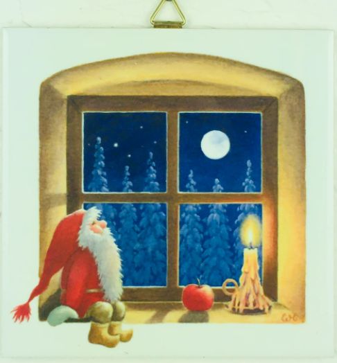 Ceramic Tile-E.Melhuish Full Moon