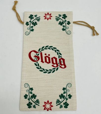 Bottle Bag Drawstring Glogg