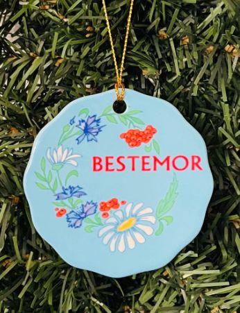 Ceramic Ornament-Bestemor