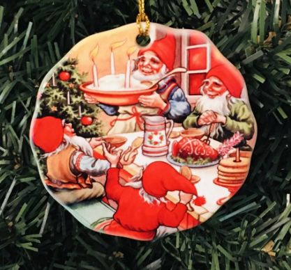Ceramic Ornament-Tomtar Table