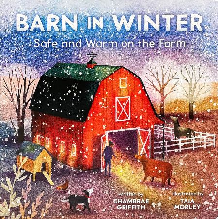 Book Barn In Winter