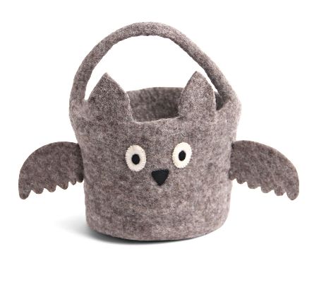 Felt Halloween Basket Owl