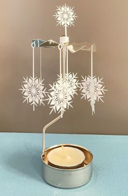 Rotary Candle Holder Snowflake