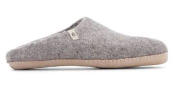 Egos Slippers Natural Grey Size 42