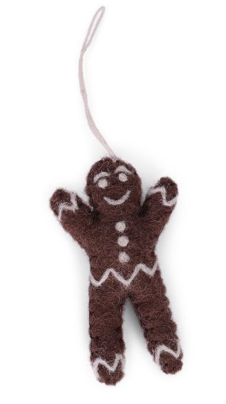 Ornament Felt Gingerbread Man