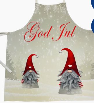 Apron God Jul Gnomes