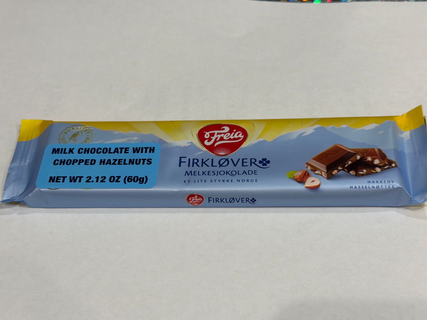 Freia Firklover Chocolate Bar Hazelnuts