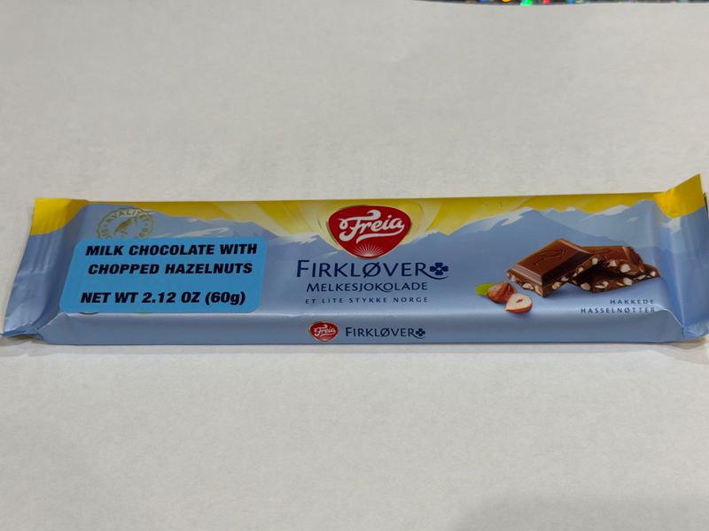 Freia Firklover Chocolate Bar Hazelnuts