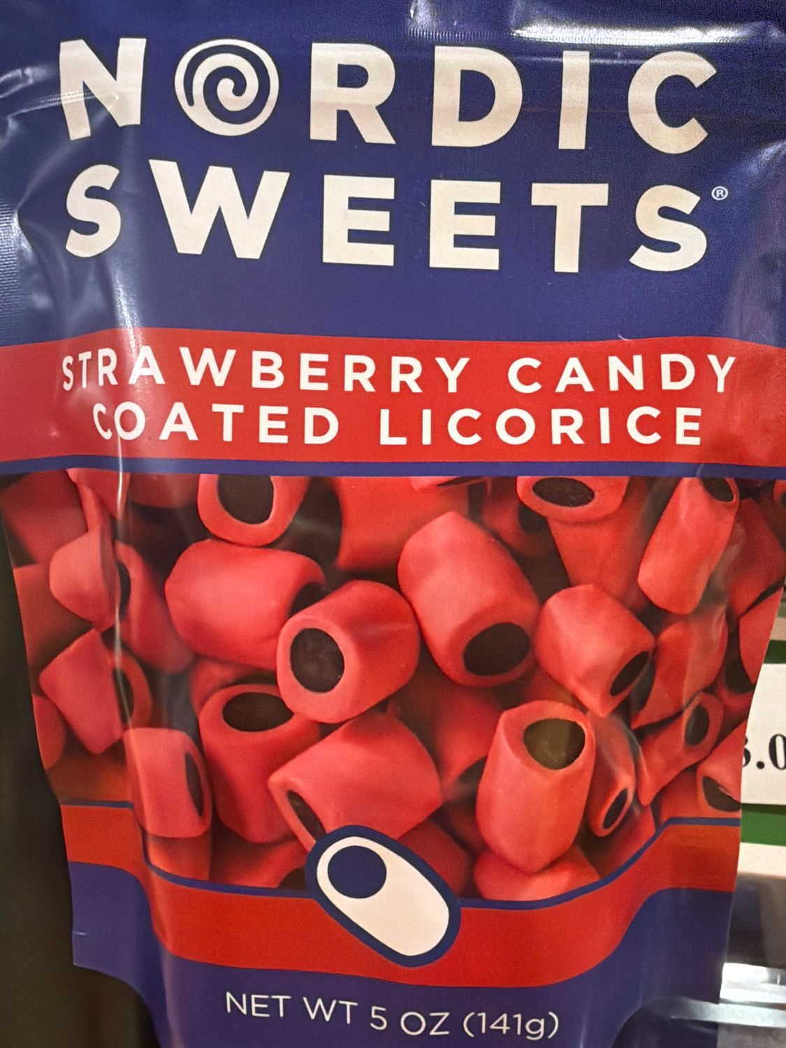 Strawberry Candy Coated Licorice