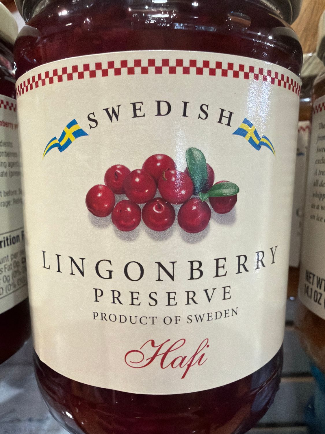 Lingonberry Preserve Hafi