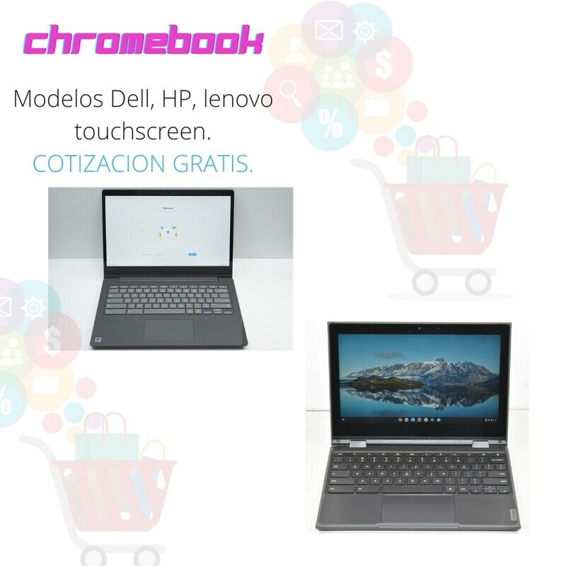 Chromebooks de varios modelos