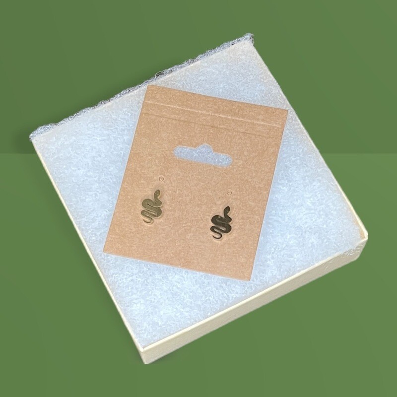 Delicate Snake Earrings
