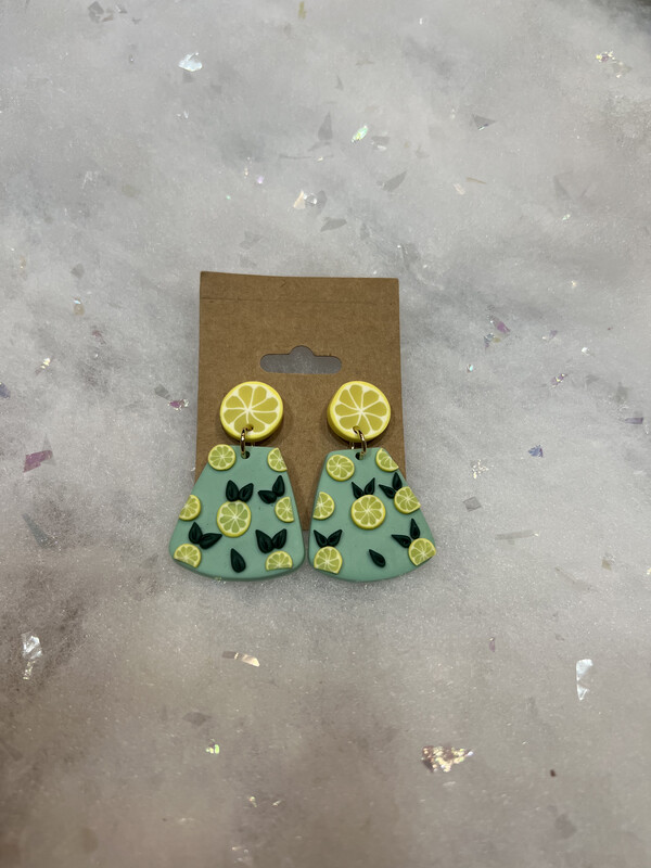 Cute Lemon Earrings