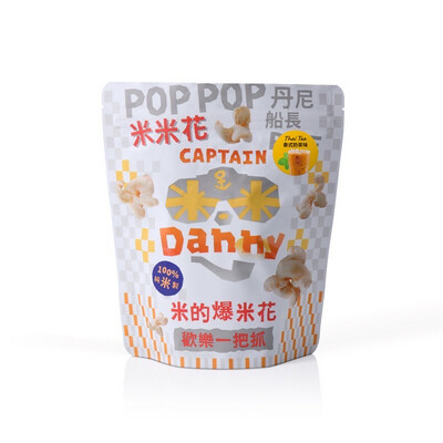 丹尼船長|泰式奶茶味| 100G| 【米米花｜米的爆米花｜零食】