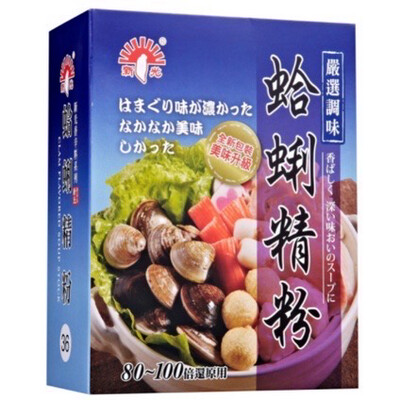 新光洋菜·蛤蜊精粉 大骨高湯粉、香菇精粉(全素)/皆600公克 昆布精粉