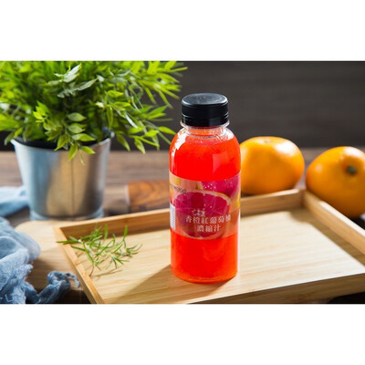 香橙￼紅葡萄柚濃縮汁(500g/瓶)