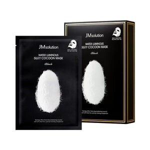 JMsolution Water Luminous Silky Cocoon Black Mask 30 ml×1 ea
