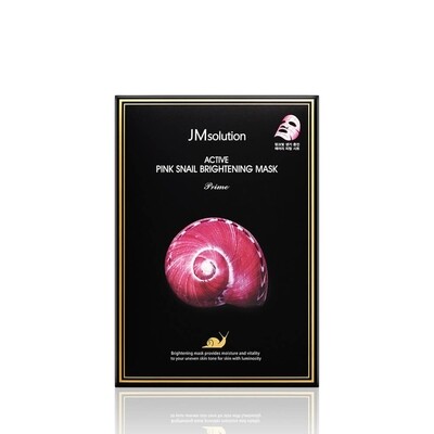 JMsolution Active Pink Snail Brightening Prime Mask 30 ml×1 ea