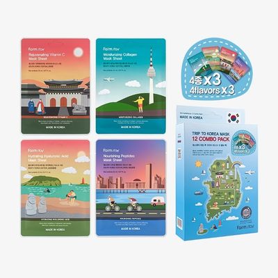 Farm Stay Trip to Korea mask pack 4 pcs 