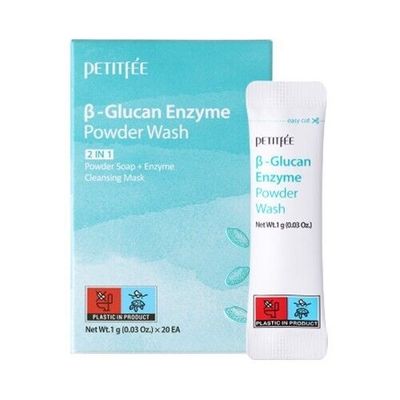 PETITFEE B-GLUCAN ENZYME POWDER WASH 20 pcs