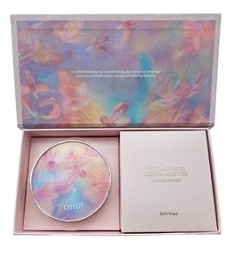 O HUI Ultimate Cover Cushion Moisture Flower Edition 01 Milk Beige 
