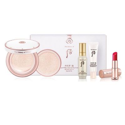 The History of Whoo Gongjinhyang: Seol Radiant White Tone Up Sun Cushion Special Set
