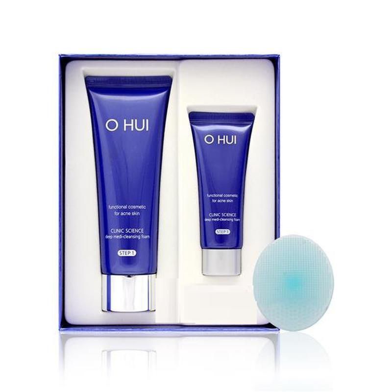 O HUI Clinic Science Deep Medi-Cleansing Foam  Special Set 