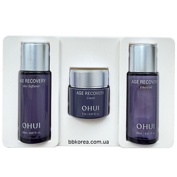 O HUI Age Recovery 3pcs Gift Set