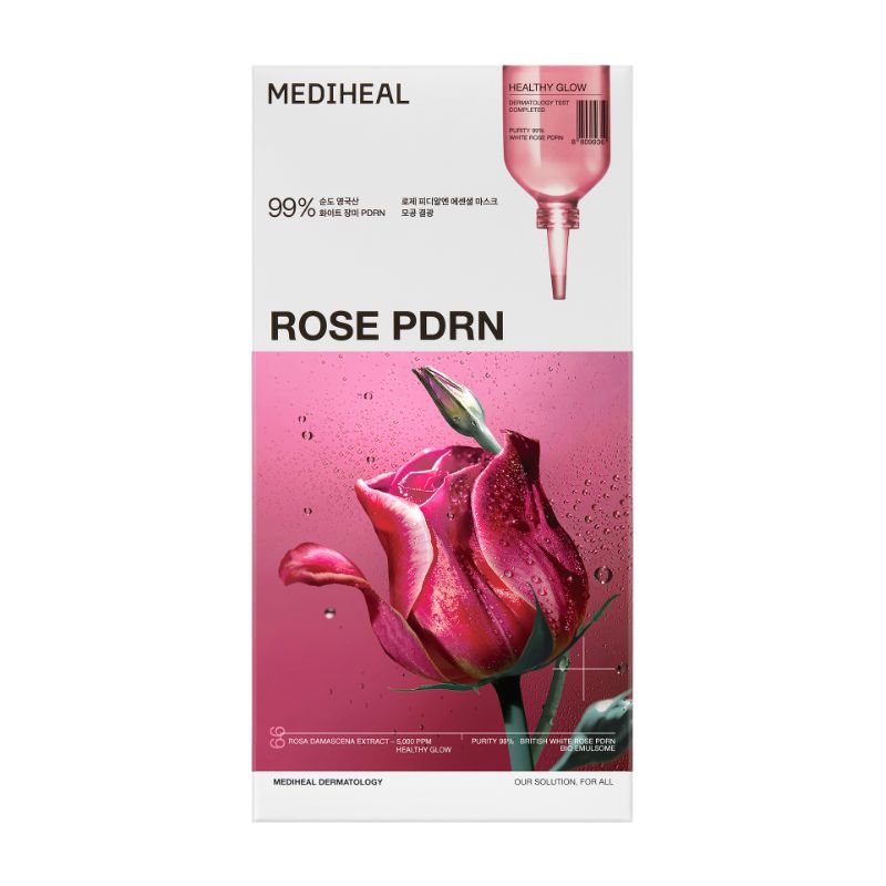 Mediheal Rose PDRN Essential Mask Healthy Glow 24ml×1ea