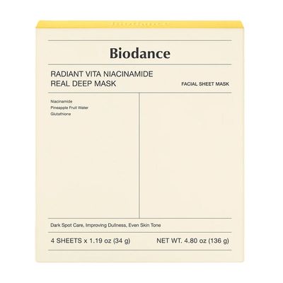 Biodance Radiant Vita Niacinamide Real Deep Mask 1ea
