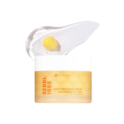 K-SECRET SEOUL 1988 Capsule Cream : Niacinamide 5% + Yuja 50g