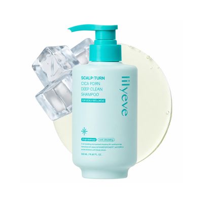 Lilyeve Scalp:Turn Cica PDRN Deep Clean Shampoo 500ml